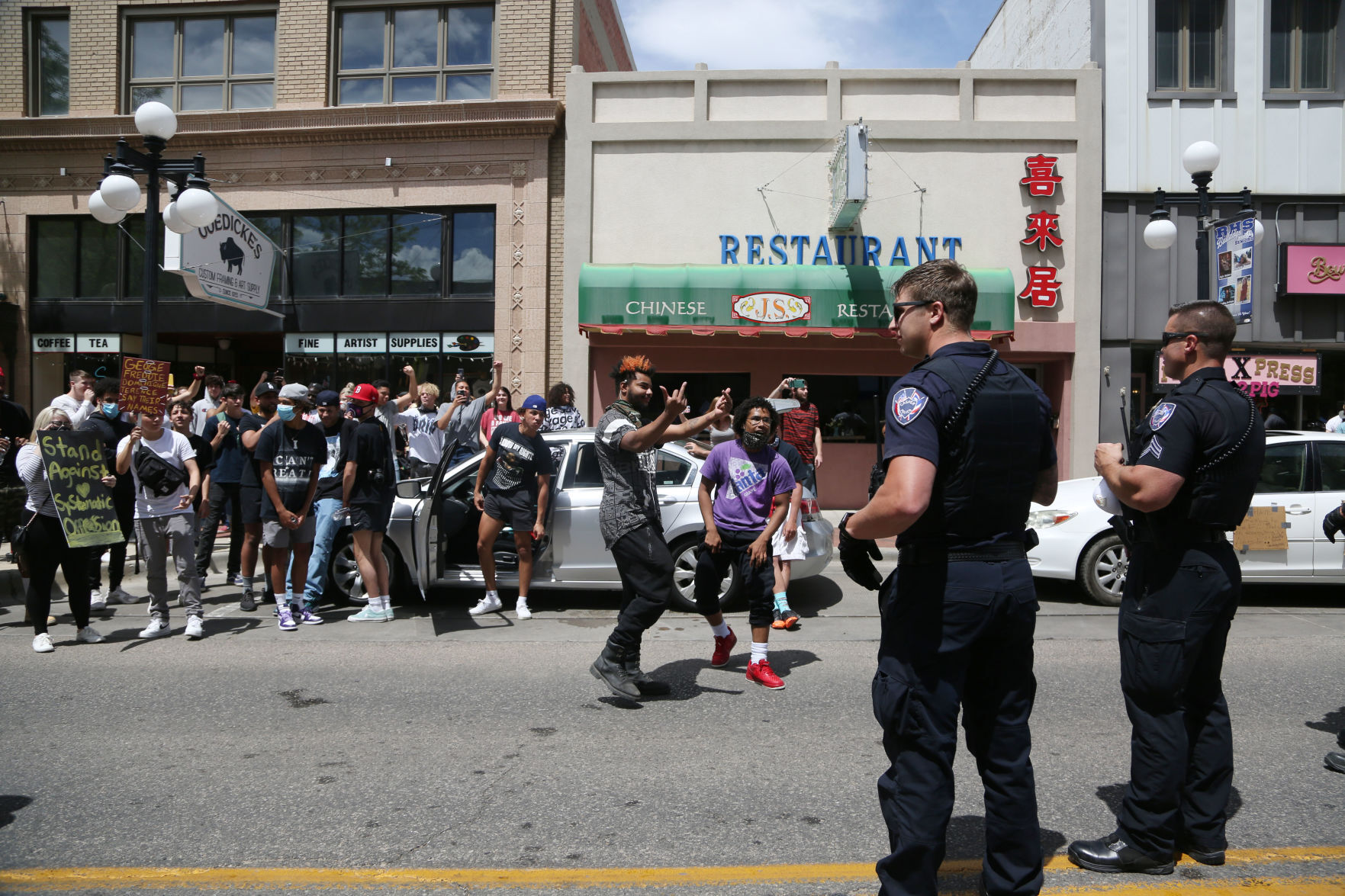 George Floyd protest